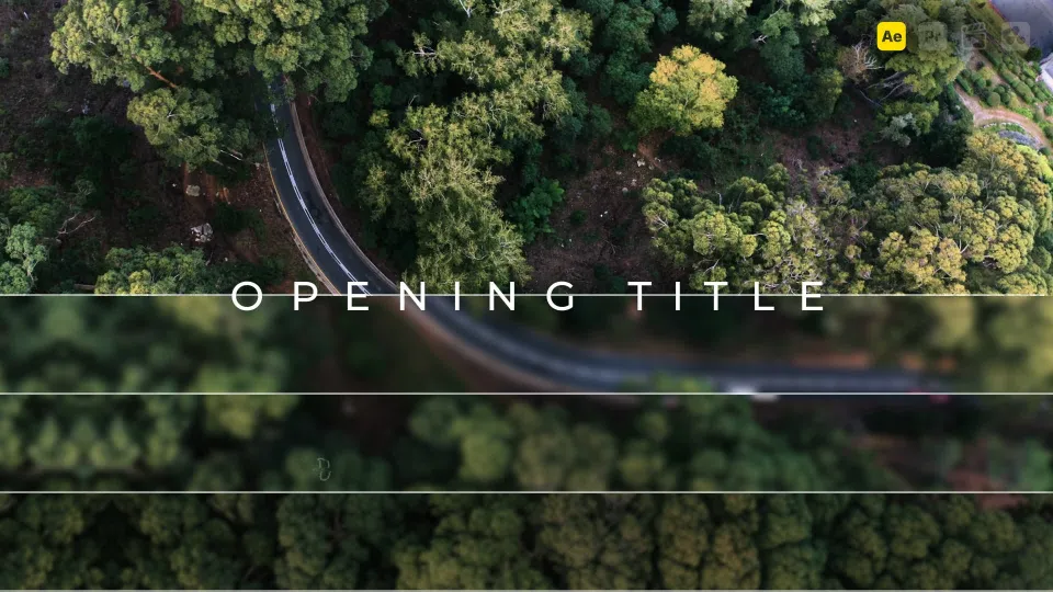 Cinematic Opening Title