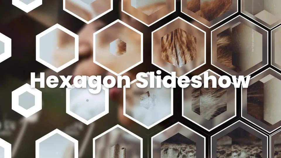 Clean Hexagon Slideshow