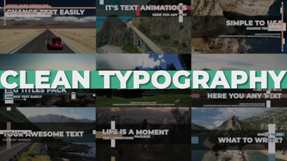 Clean Typography