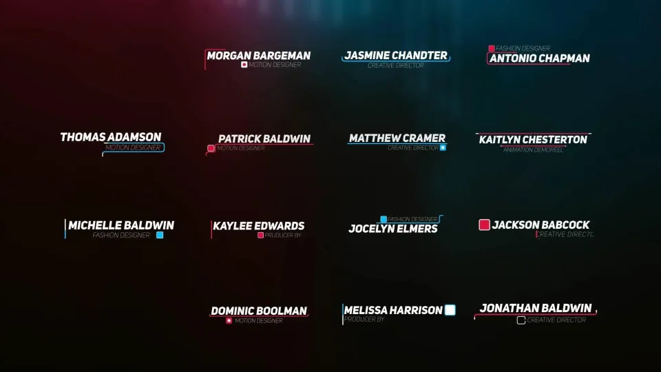 Dynamic Lower Thirds