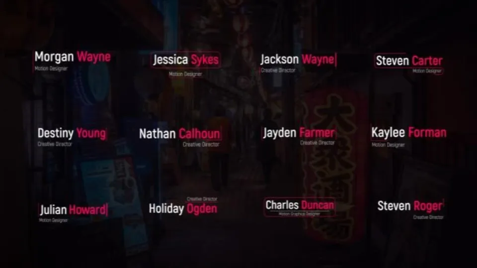 Elegant Lower Thirds