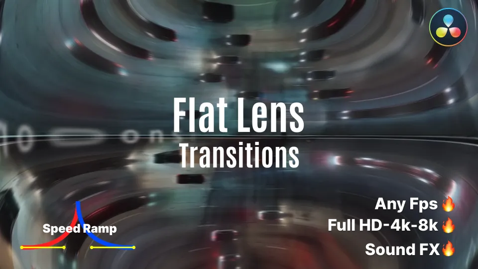 Flat Lens Transition