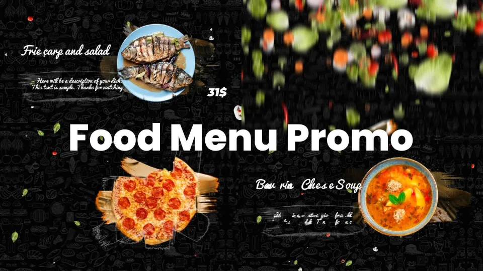 Food Menu Promo